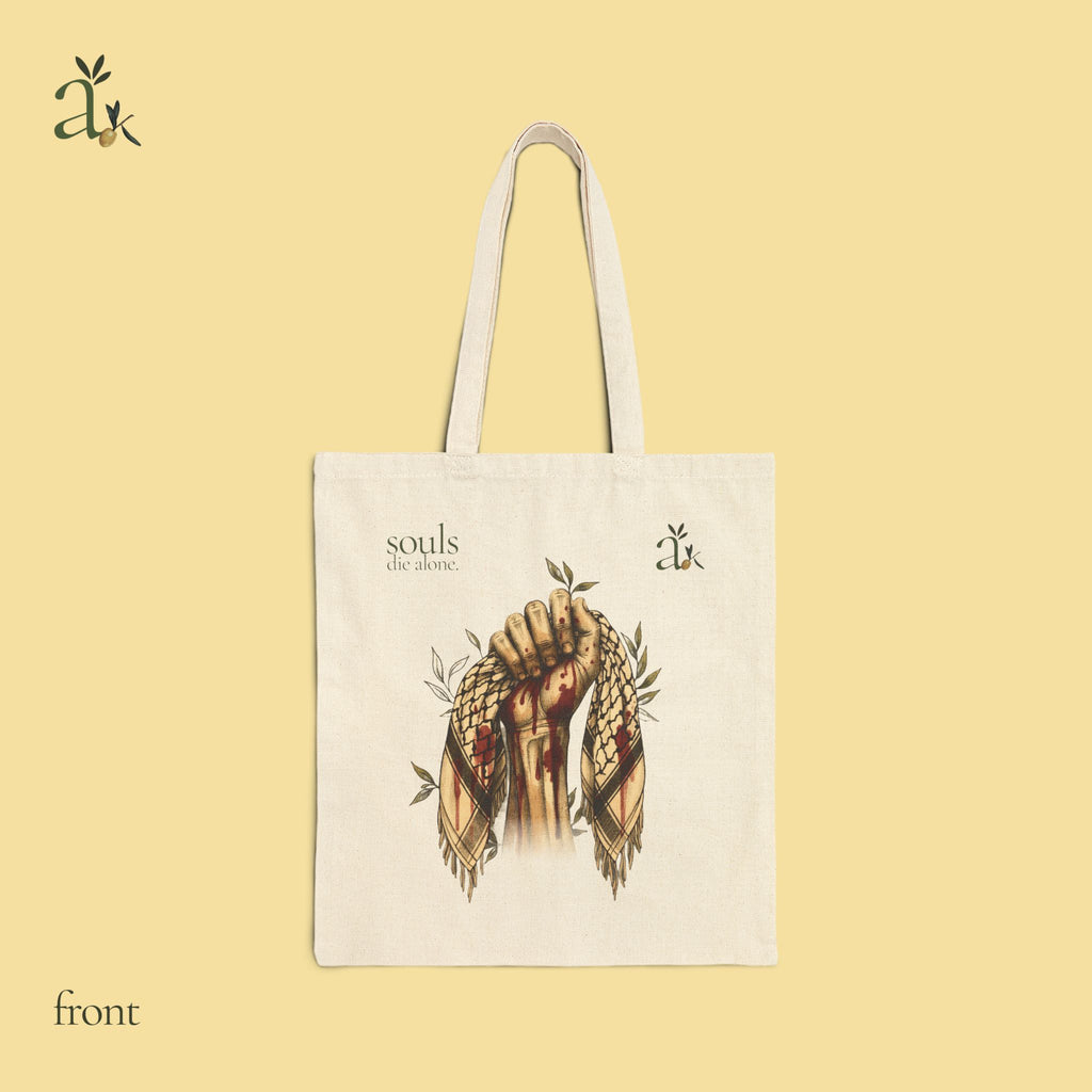 'Souls Are Alone' Tote Bag | Arduna.