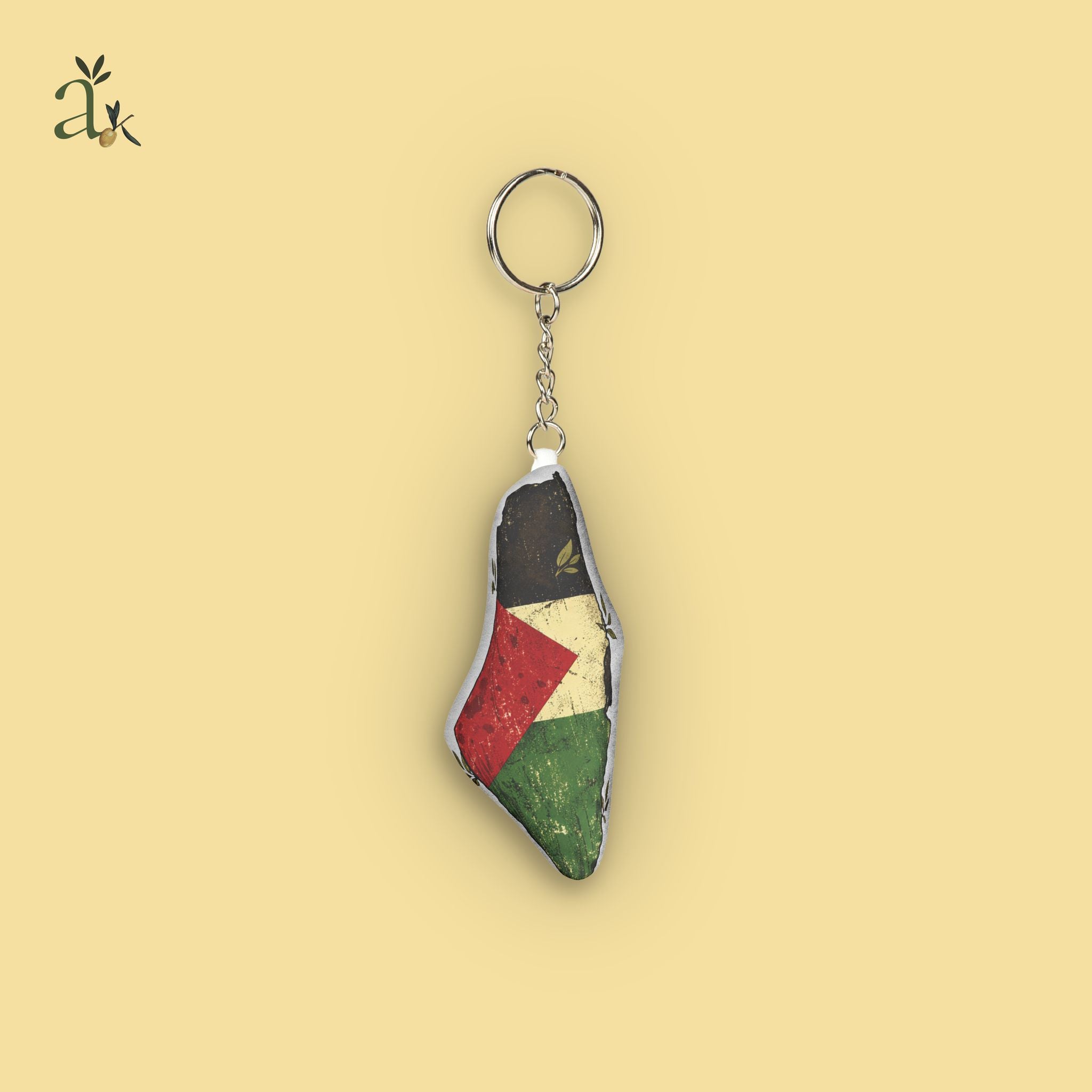 Palestine Map Plush Fob | Arduna