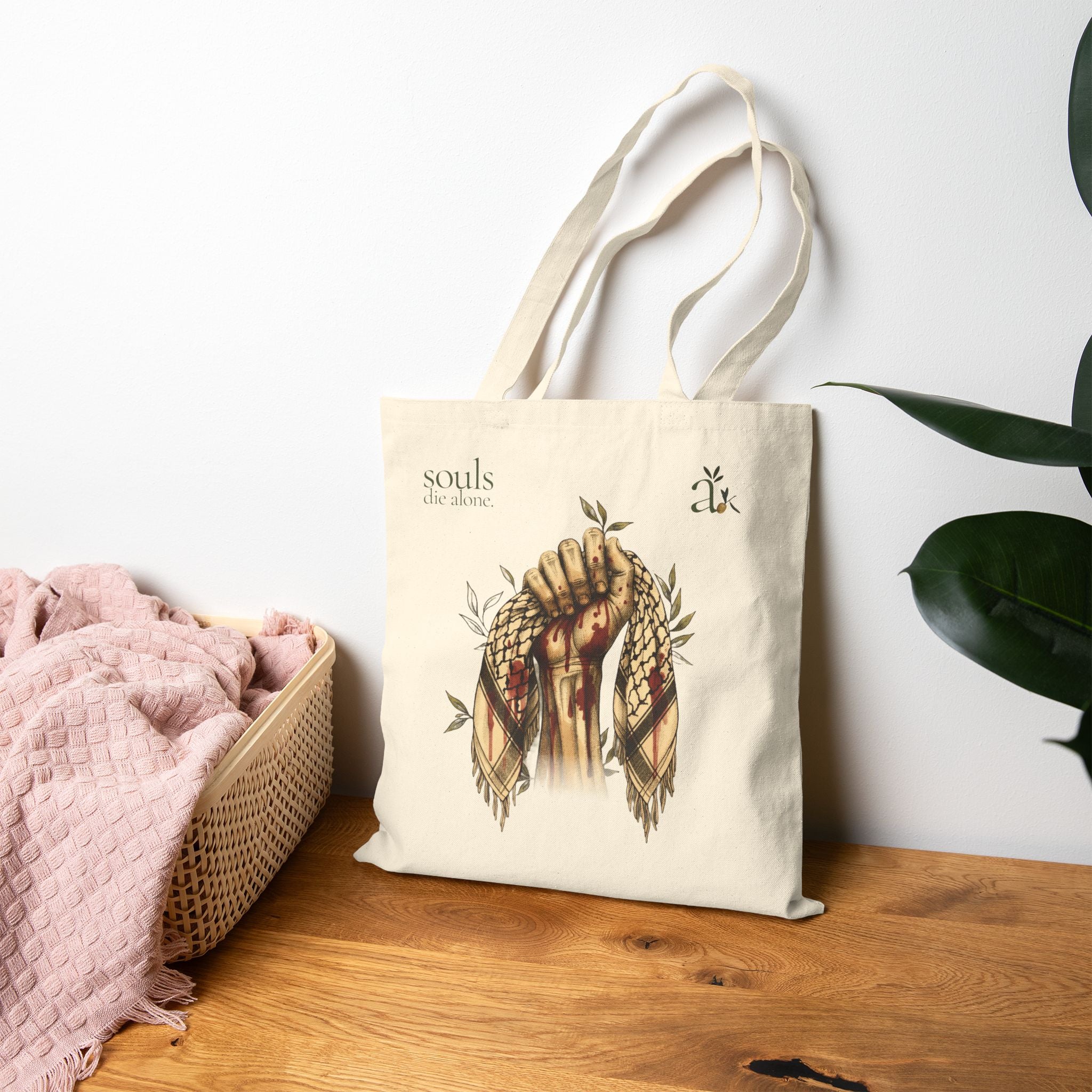 'Souls Are Alone' Tote Bag | Arduna.